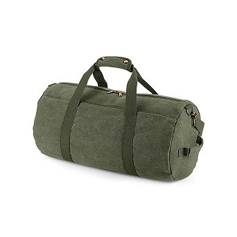 Bagbase Vintage Canvas Duffle Bag