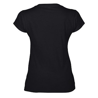 Gildan Womens/Ladies Soft Style V Neck T-Shirt