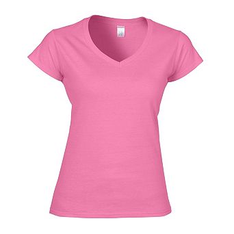 Gildan Womens/Ladies Soft Style V Neck T-Shirt