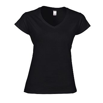 Gildan Womens/Ladies Soft Style V Neck T-Shirt