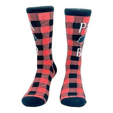 Men's Papa Bear Socks Funny Father's Day Forest Grizzly Footwear