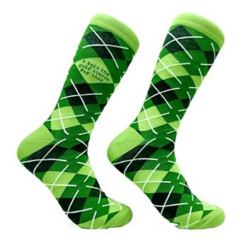 Men's I Left The Golf Course for This Socks Funny Golfing Lovers Joke Footwear
