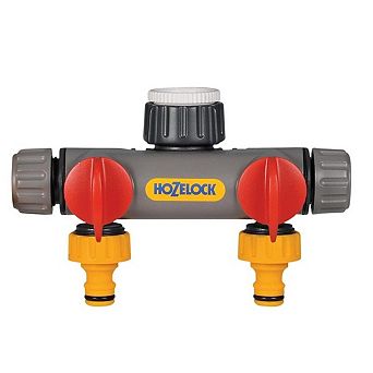 Hozelock 2252 2-way Tap Connector 1/2 - 1 in Bsp