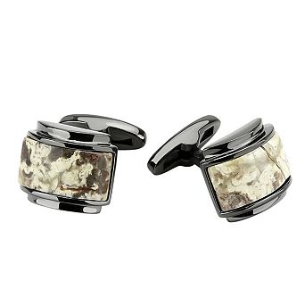 Alamode Animal Print Cufflinks