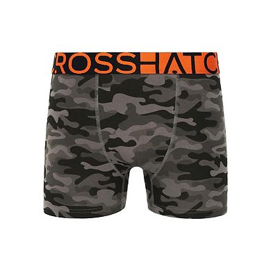Crosshatch Mens Endocamo Regular Boxer Shorts (Pack of 5)