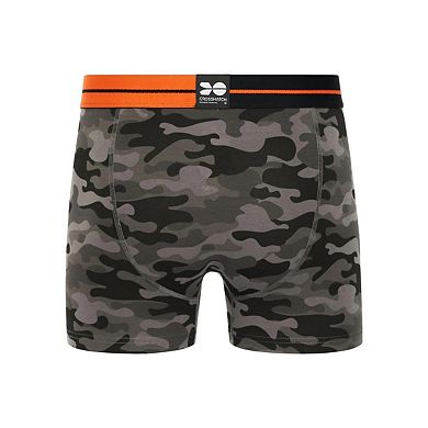Crosshatch Mens Endocamo Regular Boxer Shorts (Pack of 5)