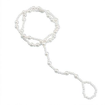 Boho Pearl Barefoot Sandal Anklet