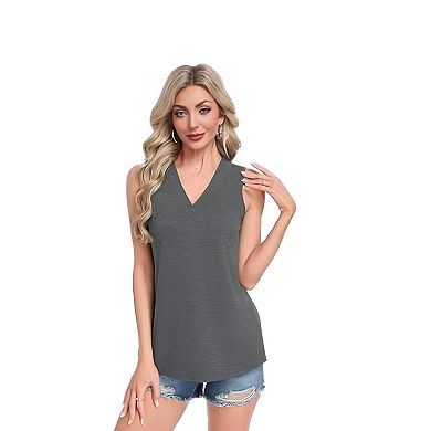 Loose Sleeveless Shirt