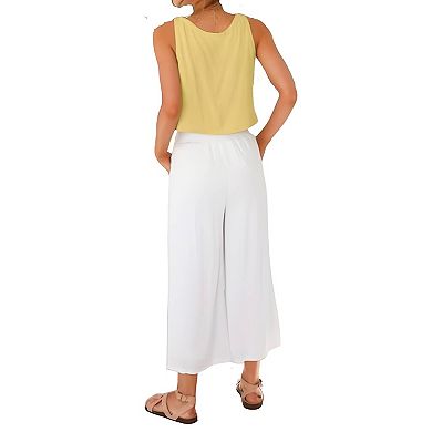 V Neck Sleeveless Top