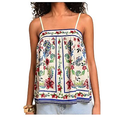 Women’s Flowy Tropical Top