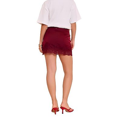 Y2K Flowy Half Slip Skirt