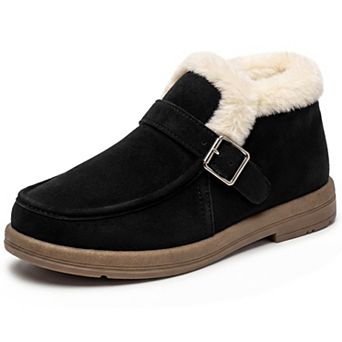 Women's Snow Non-Slip Warm Shoes Lightweight Flexible Ankle Boots