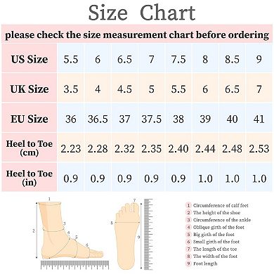 Women's Warm Ankle Boots Hook-And-Loop Closure Flat Snow Boots