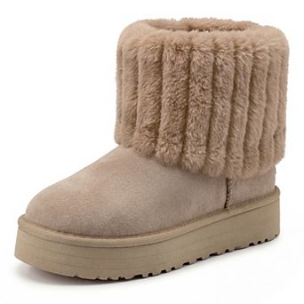 Women's Winter Snow Shoes Anti-Slip Warm Comfortable Lightweight Flexible Ankle Boots