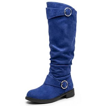 Women's Knee High Shoes Low Block Heel Soft Cushioned Boots