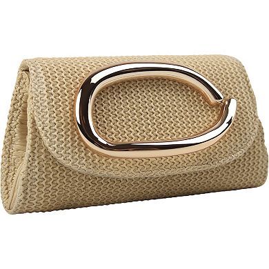 Women's Clutch Bag with Magnetic Snap Closure