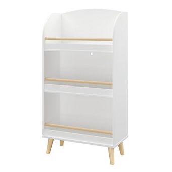 Lufeiya 3 tier Kids Bookshelf and Toy Storage Organizer, Bookcase Display Rack for Bedroom