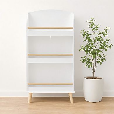 Lufeiya 3-Tier Kids Bookshelf and Toy Storage Organizer, Bookcase Display Rack for Bedroom