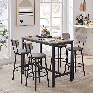 Dining Table & 4-pc. Chair Set