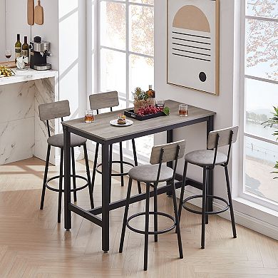 Dining Table & 4-pc. Chair Set