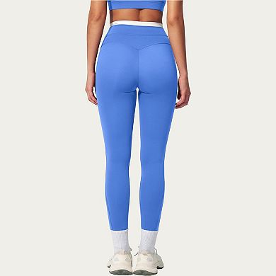 Women's High Waist Leggings with Smooth Stretch Fit and Side Seam Detail
