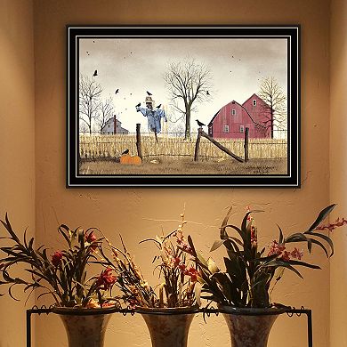 After the Harvest Black Framed Wall Art Print for Home Decor