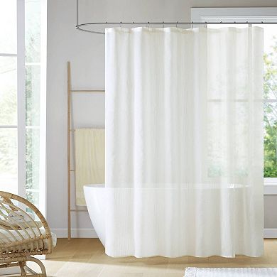 1-Piece Sheer Shower Curtain