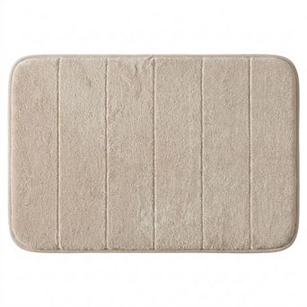 Soft Memory Foam Bath Mat with Absorbent Quilted Design and Non Slip Backing