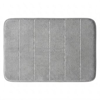 Soft Memory Foam Bath Mat with Absorbent Quilted Design and Non Slip Backing