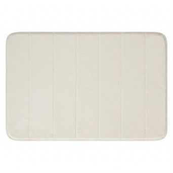 Soft Memory Foam Bath Mat with Absorbent Quilted Design and Non Slip Backing