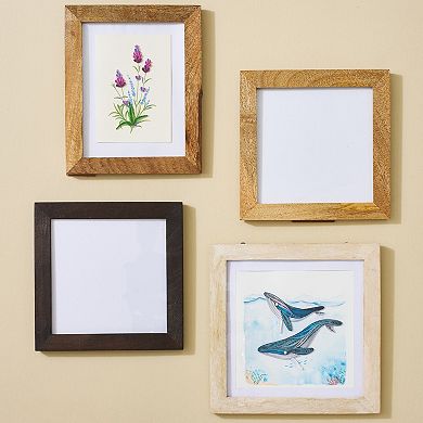 Bimala 6x6 Dark Brown Wood Quilling Card Frame