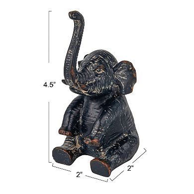 Hello Honey Pewter Elephant Ring Holder