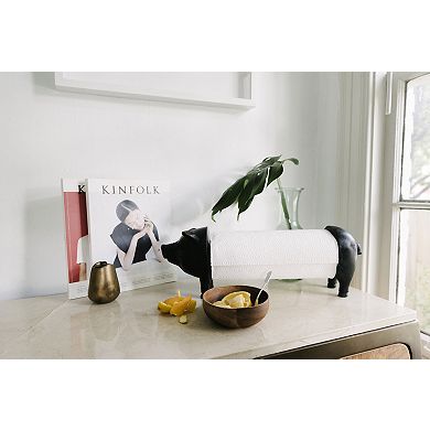 Hello Honey Pig Paper Towel Holder