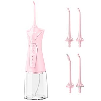 COSLUS CX30 Water Dental Flosser Pick for Teeth, 300ML, IPX7 Waterproof, Portable, Rechargeable