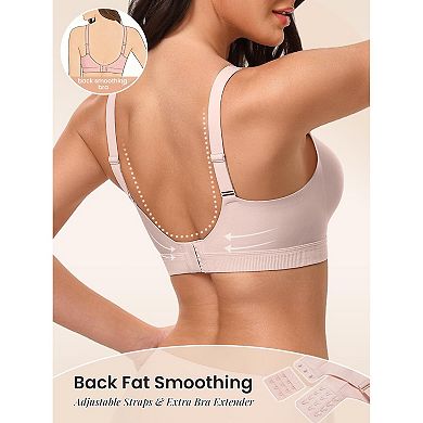 Avidlove Womens Seamless Bra No Underwire Comfort Push Up Bras Soft Wireless Bralette Full Coverage