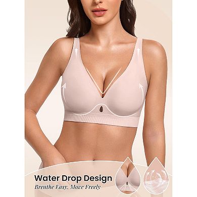 Avidlove Womens Seamless Bra No Underwire Comfort Push Up Bras Soft Wireless Bralette Full Coverage
