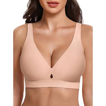 Avidlove Womens Seamless Bra No Underwire Comfort Push Up Bras Soft Wireless Bralette Full Coverage