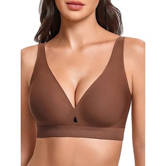 Avidlove Womens Seamless Bra No Underwire Comfort Push Up Bras Soft Wireless Bralette Full Coverage