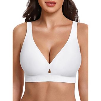 Avidlove Womens Seamless Bra No Underwire Comfort Push Up Bras Soft Wireless Bralette Full Coverage