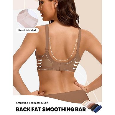 Avidlove Seamless Bras for Wome No Underwire Push Up Bralette Mesh Bra Supportive Everyday ddd Bras