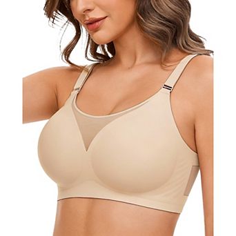 Avidlove Seamless Bras for Wome No Underwire Push Up Bralette Mesh Bra Supportive Everyday ddd Bras