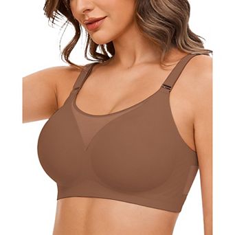 Avidlove Seamless Bras for Wome No Underwire Push Up Bralette Mesh Bra Supportive Everyday ddd Bras