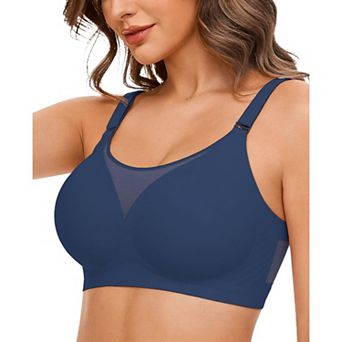 Avidlove Seamless Bras for Wome No Underwire Push Up Bralette Mesh Bra Supportive Everyday ddd Bras