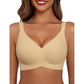 Avidlove Seamless Bras for Women Soft Full Coverage Bralettes No Underwire T Shirt Bra Wireless
