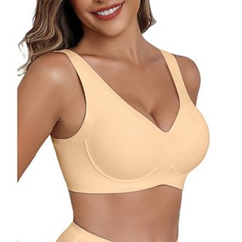 Avidlove Women Wireless Seamless Bra Soft Tank Top Bras Plung Bralettes with Padded