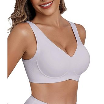 Avidlove Women Wireless Seamless Bra Soft Tank Top Bras Plung Bralettes with Padded