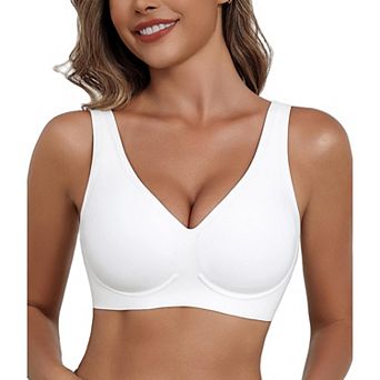 Avidlove Women Wireless Seamless Bra Soft Tank Top Bras Plung Bralettes with Padded