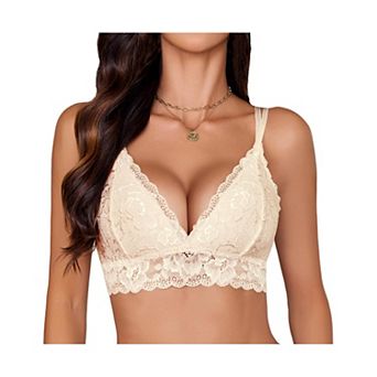 Avidlove Bras for Women Lace Camisole Tops for Women Lace Bras Longline Bralettes