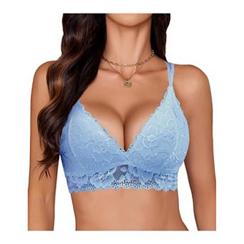 Avidlove Bras for Women Lace Camisole Tops for Women Lace Bras Longline Bralettes