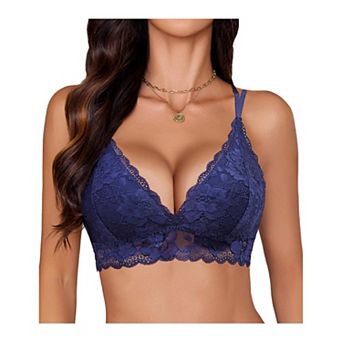 Avidlove Bras for Women Lace Camisole Tops for Women Lace Bras Longline Bralettes